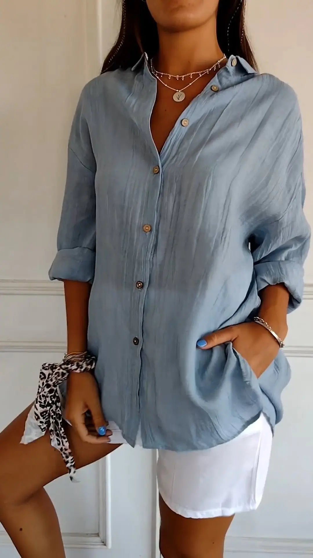 Saskia™ | Elegantes Damen-Shirt MOKKAKAI