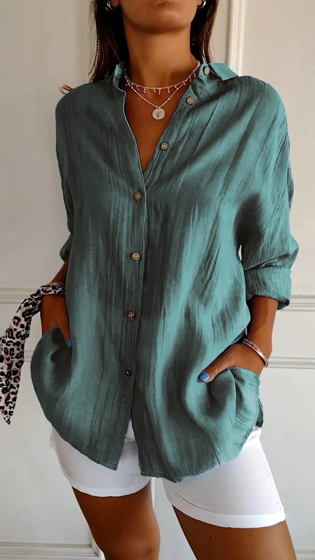 Saskia™ | Elegantes Damen-Shirt MOKKAKAI