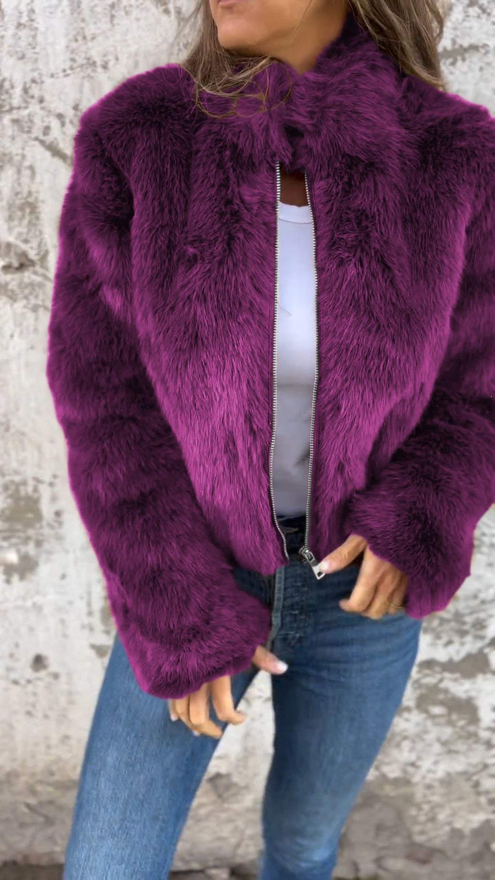 Sarah - Faux Fur Jacket MOKKAKAI