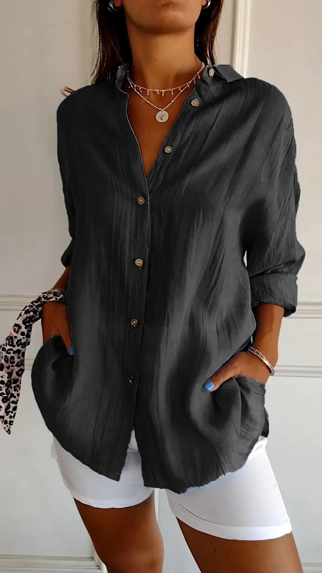 Saskia™ | Elegantes Damen-Shirt MOKKAKAI