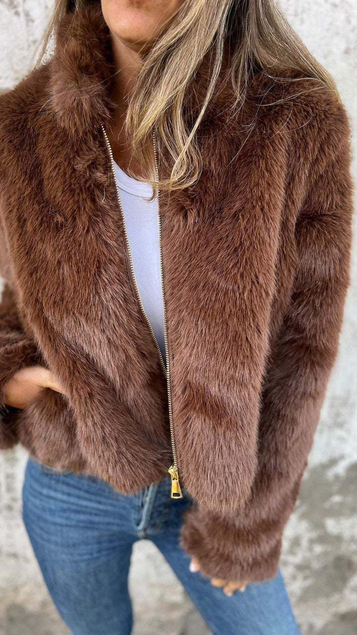 Sarah - Faux Fur Jacket MOKKAKAI