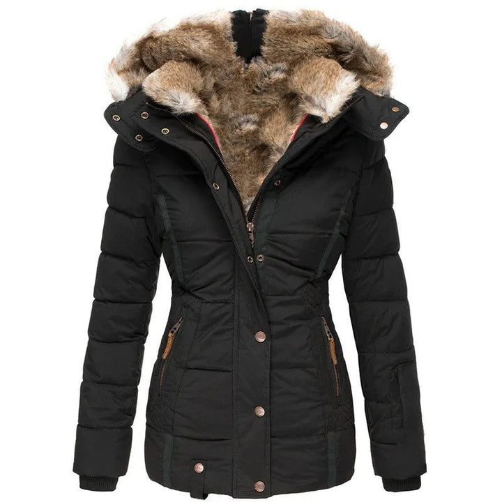 Belén - Warmer Pelzgefütterter Wintermantel MOKKAKAI