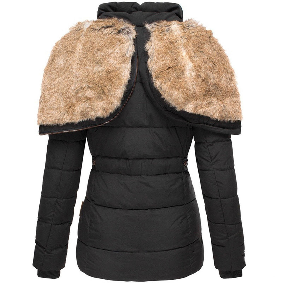 Belén - Warmer Pelzgefütterter Wintermantel MOKKAKAI