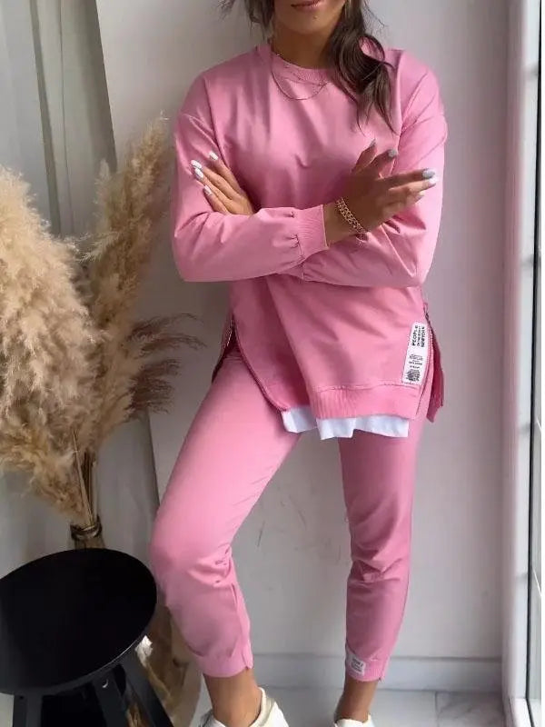 Agatta - Bequemes Sweatshirt- und Hosenset für Damen MOKKAKAI