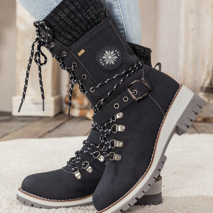 Wasserdichte Knie - Schneestiefel Für Damen – Ansicht 3