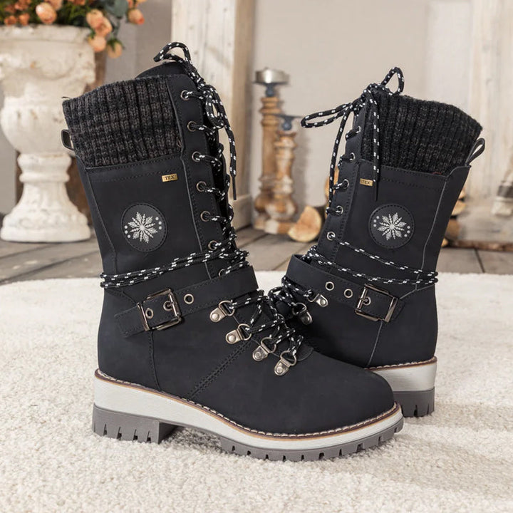 Wasserdichte Knie - Schneestiefel Für Damen – Ansicht 6
