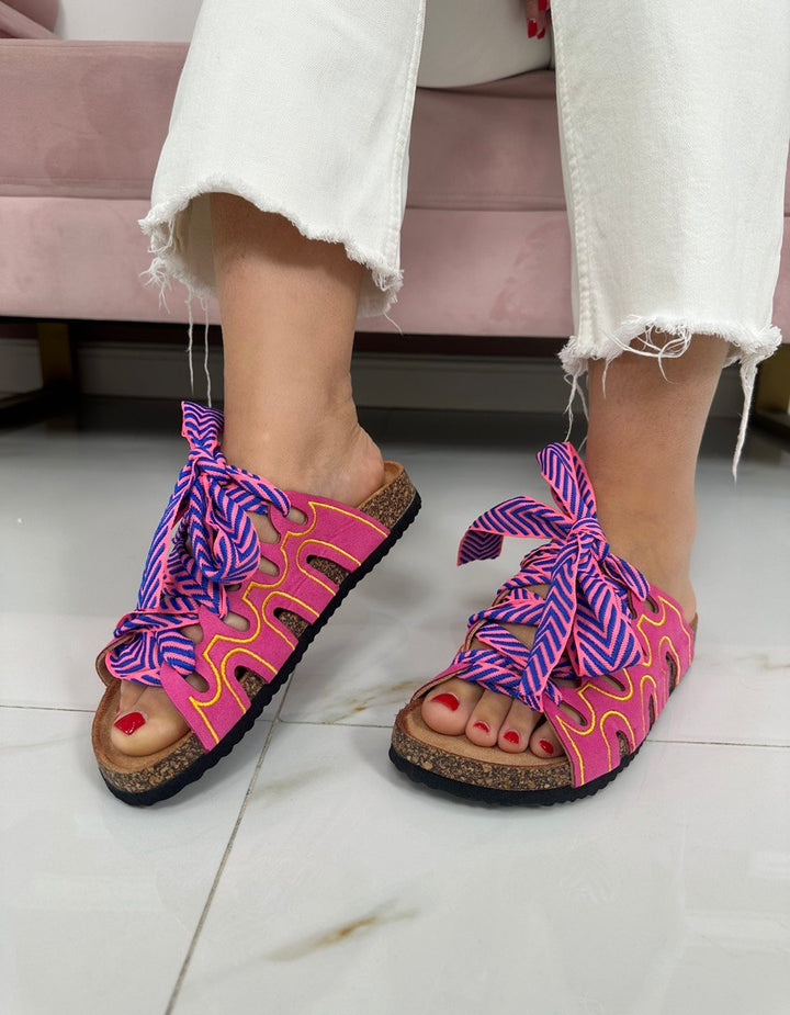 Juliet™ | Sandalen mit Textil-Schnürsenkeln – Ansicht 3