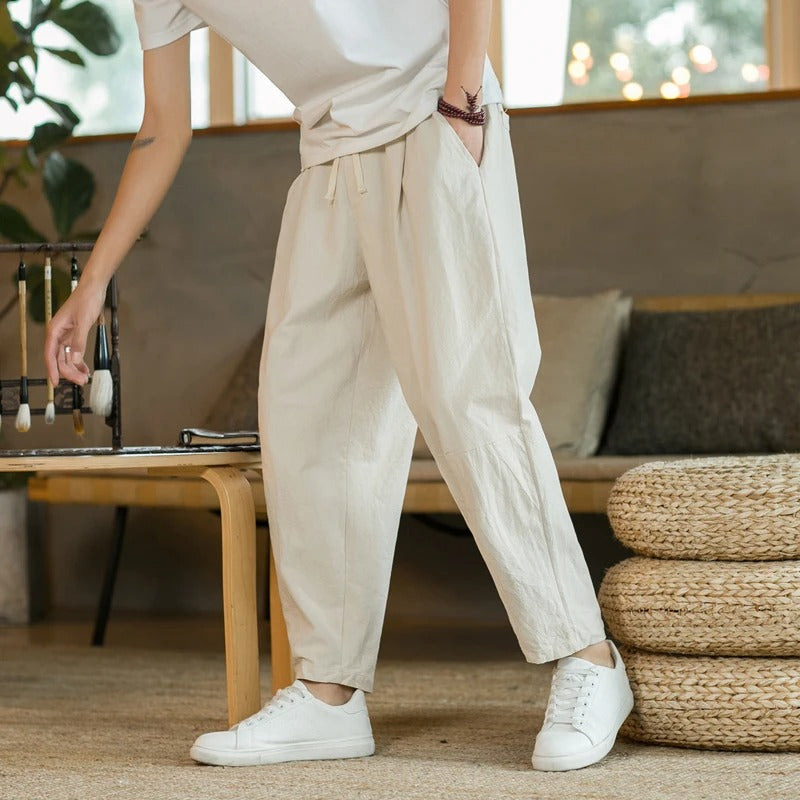 Jakob™ | Leinen Sommerhose MOKKAKAI