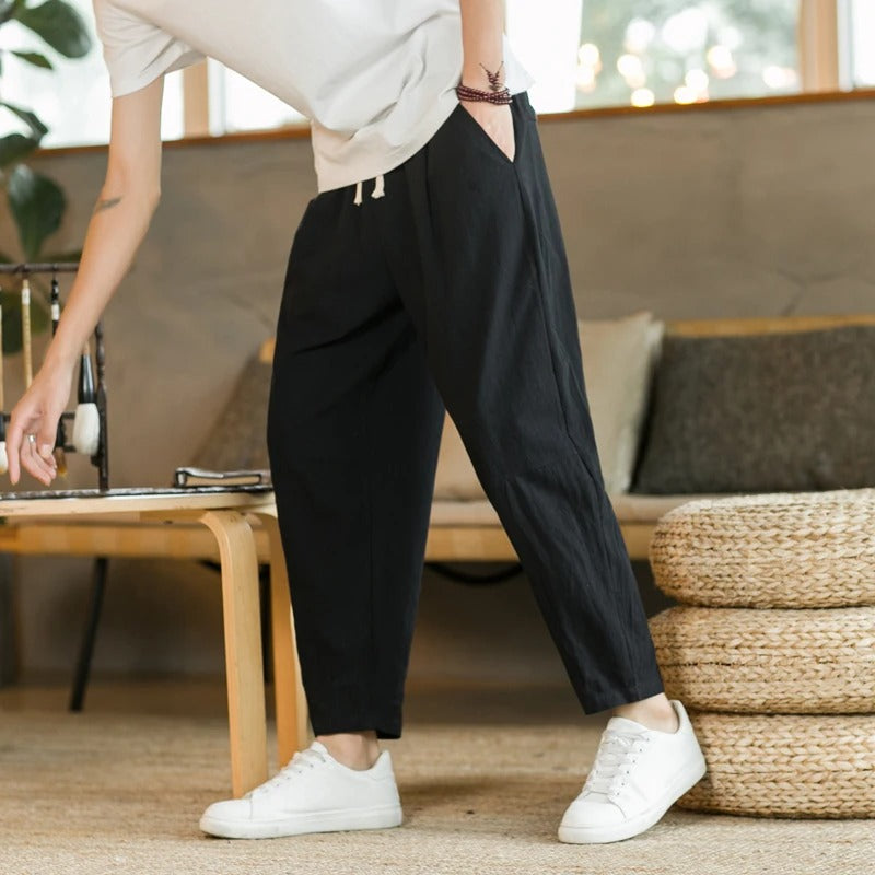 Jakob™ | Leinen Sommerhose MOKKAKAI