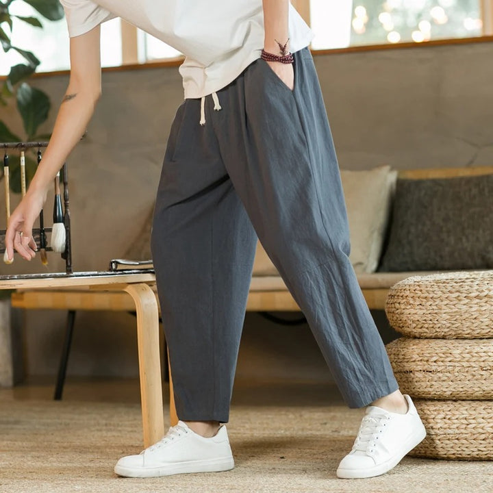 Jakob™ | Leinen Sommerhose MOKKAKAI
