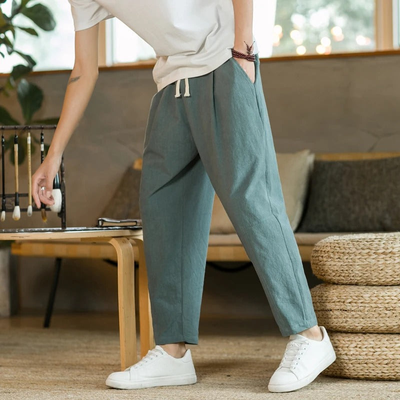 Jakob™ | Leinen Sommerhose MOKKAKAI