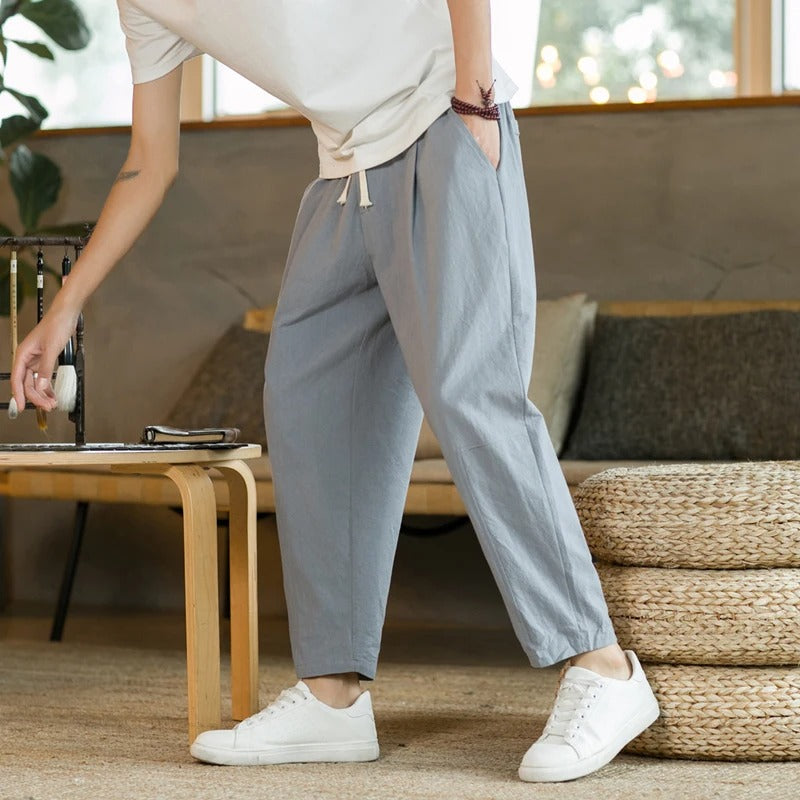 Jakob™ | Leinen Sommerhose MOKKAKAI