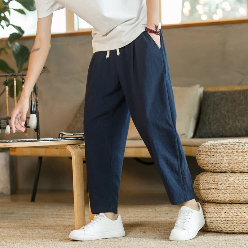 Jakob™ | Leinen Sommerhose MOKKAKAI