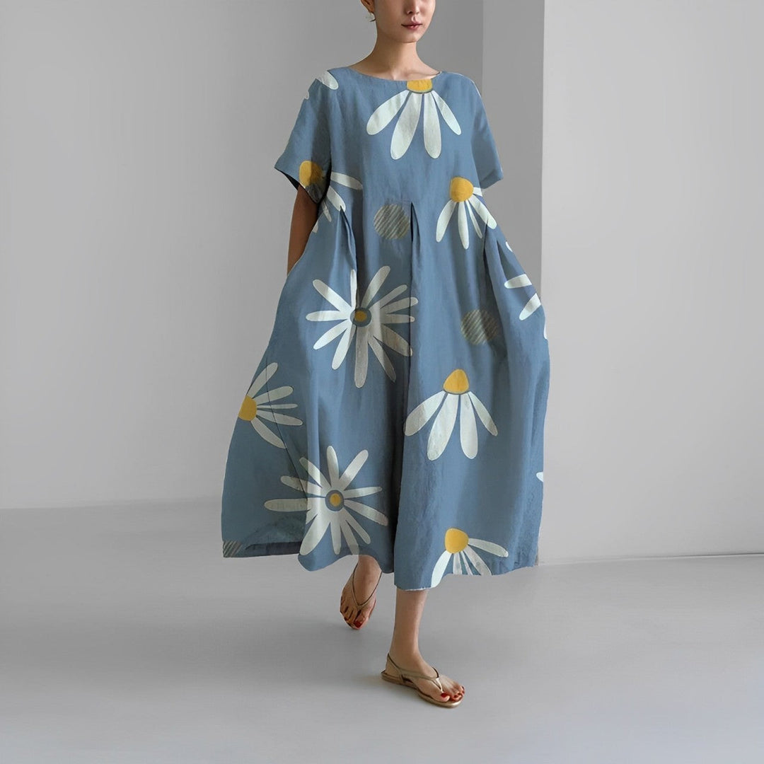 Rosa™ | Boho Blumenkleid MOKKAKAI